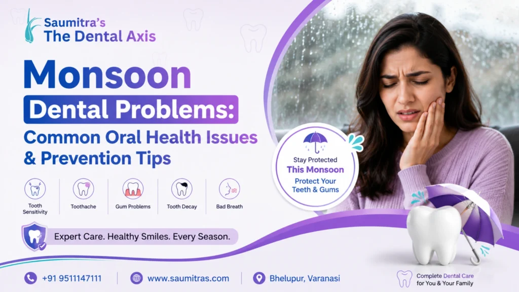 Monsoon Dental Problems: Common Oral Health Issues & Prevention Tips