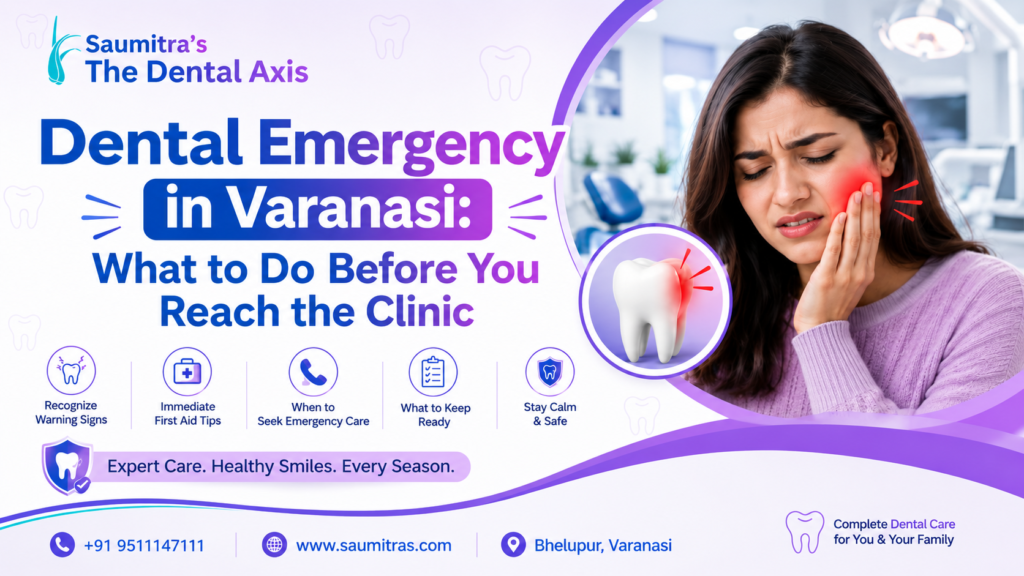Dental emergency in Varanasi
